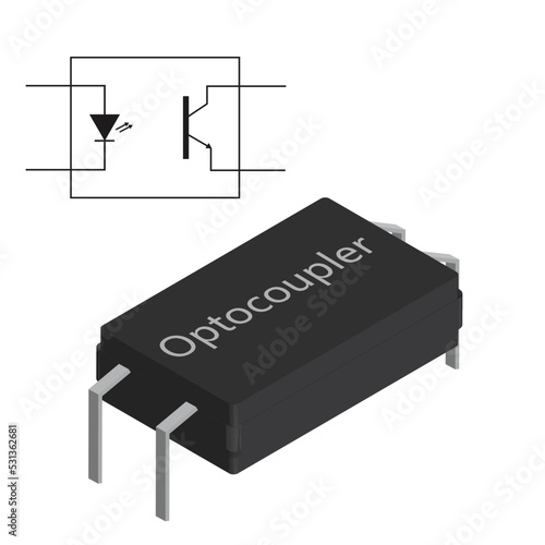  optocoupler and its schematic diagram