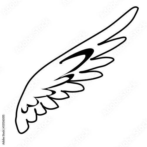 angel wings decoration