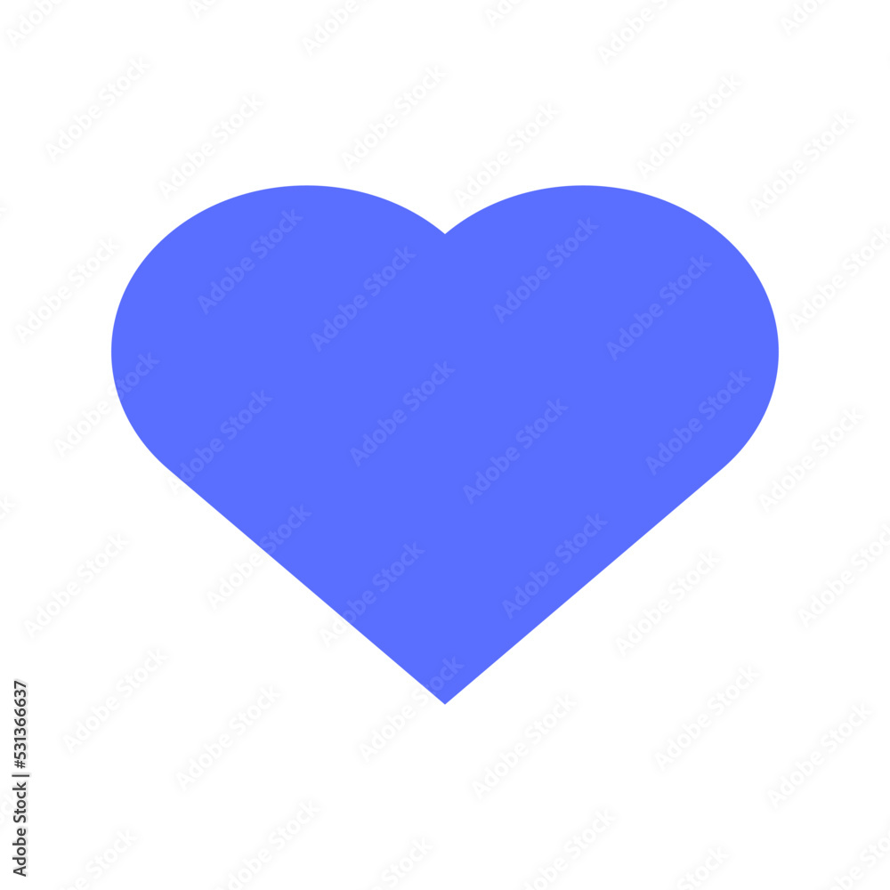 Heart Icon. Valentine's Day sign,