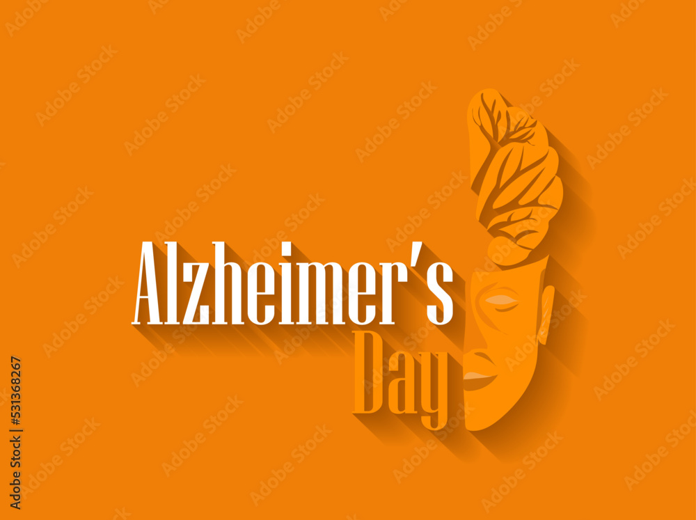 Alzheimers Day. Vector illustration on the theme of World Alzheimer's day observed each year on September 21st across the globe. Alzheimers Day. Vector illustration on the theme of World Alzheimer's day observed each year on September 21st across the globe.