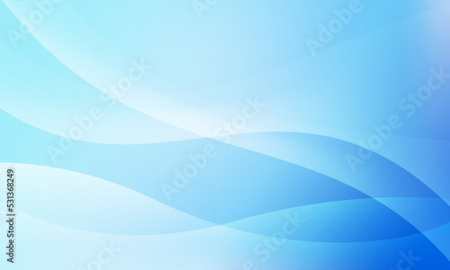 blue light lines curve wave abstract background