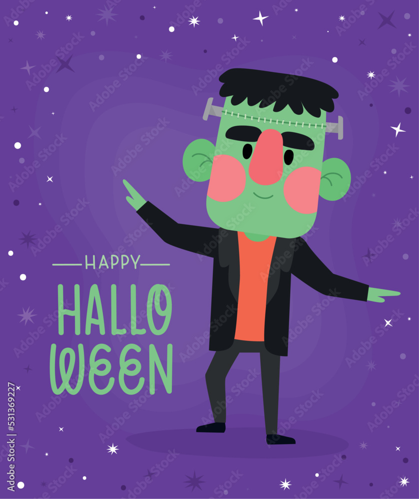 happy halloween poster