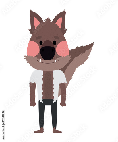 halloween werewolf design