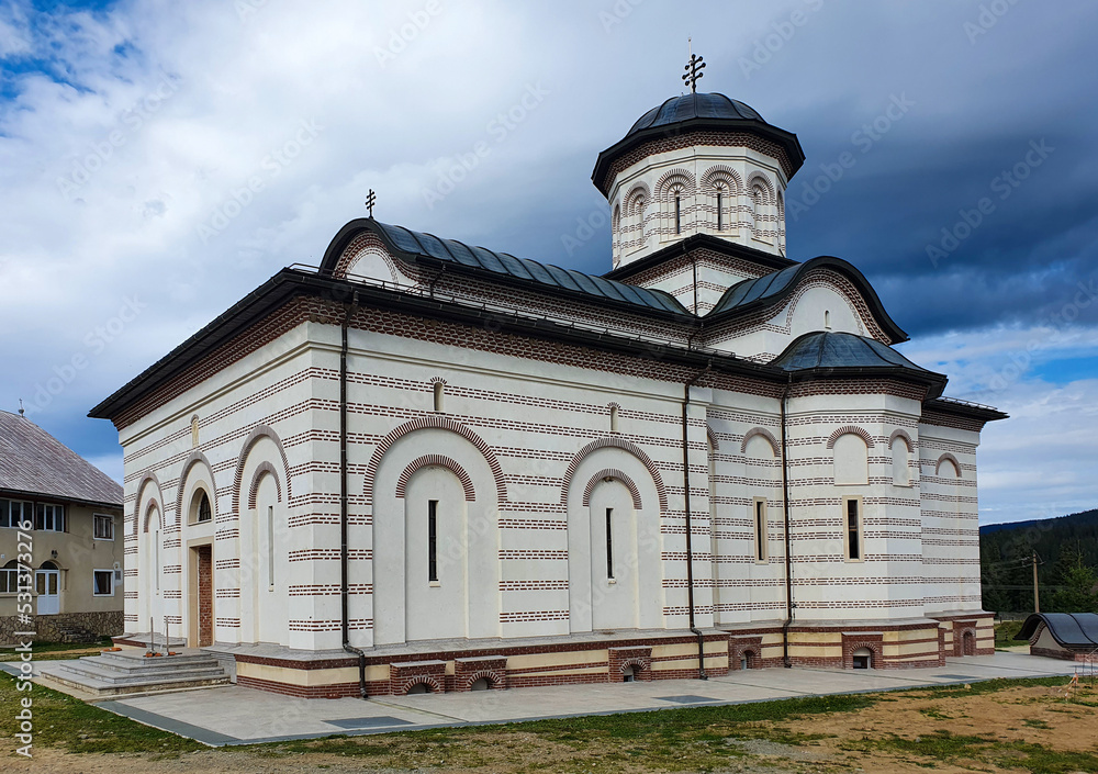 The church of the Oasa monastery - Romania