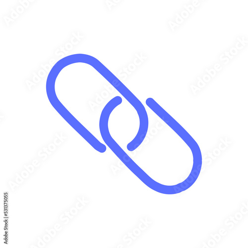 Link icon. Vector illustration.