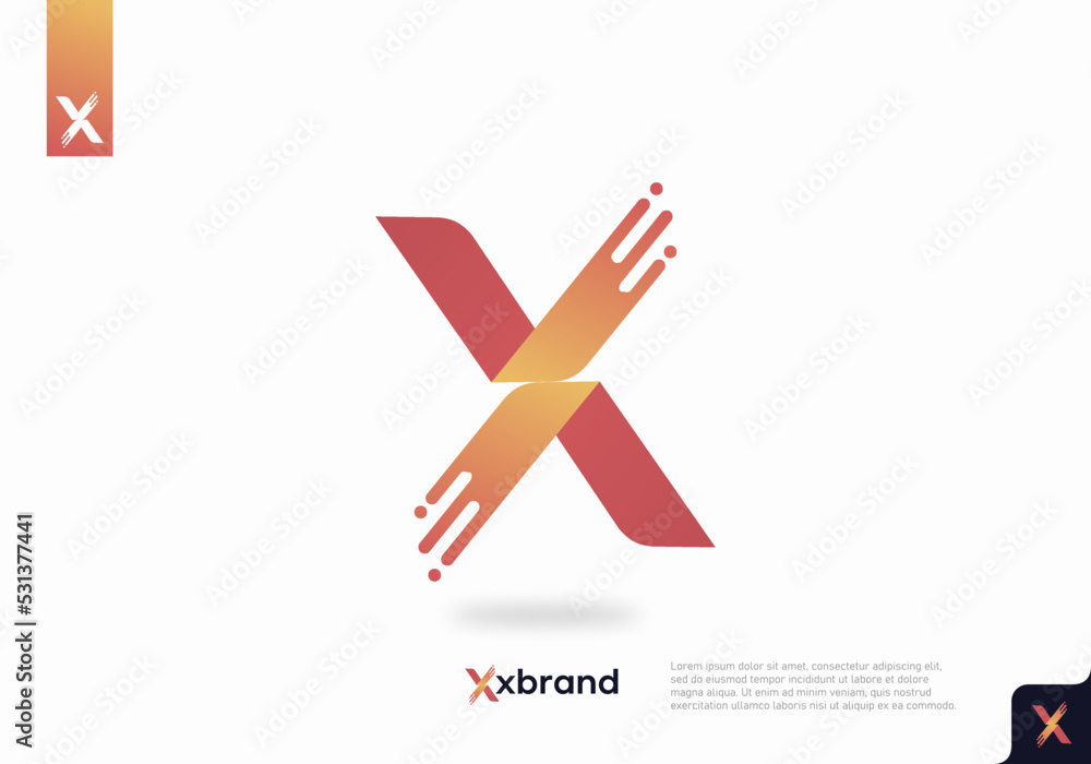Letter X logo icon design template Letter X logo icon design template