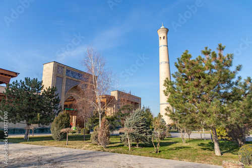 Minor mosque (New mosque). Tashkent city, Uzbekistan.