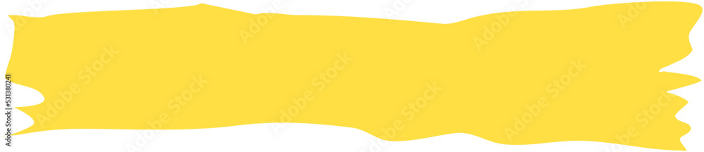 Yellow Highlight Marker Illustration Yellow Highlight Marker Illustration