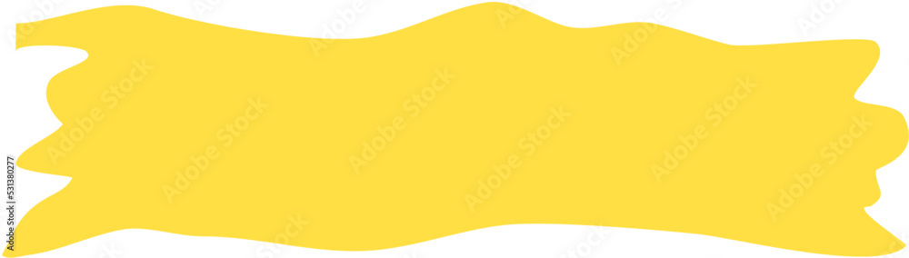 Yellow Highlight Marker Illustration Yellow Highlight Marker Illustration