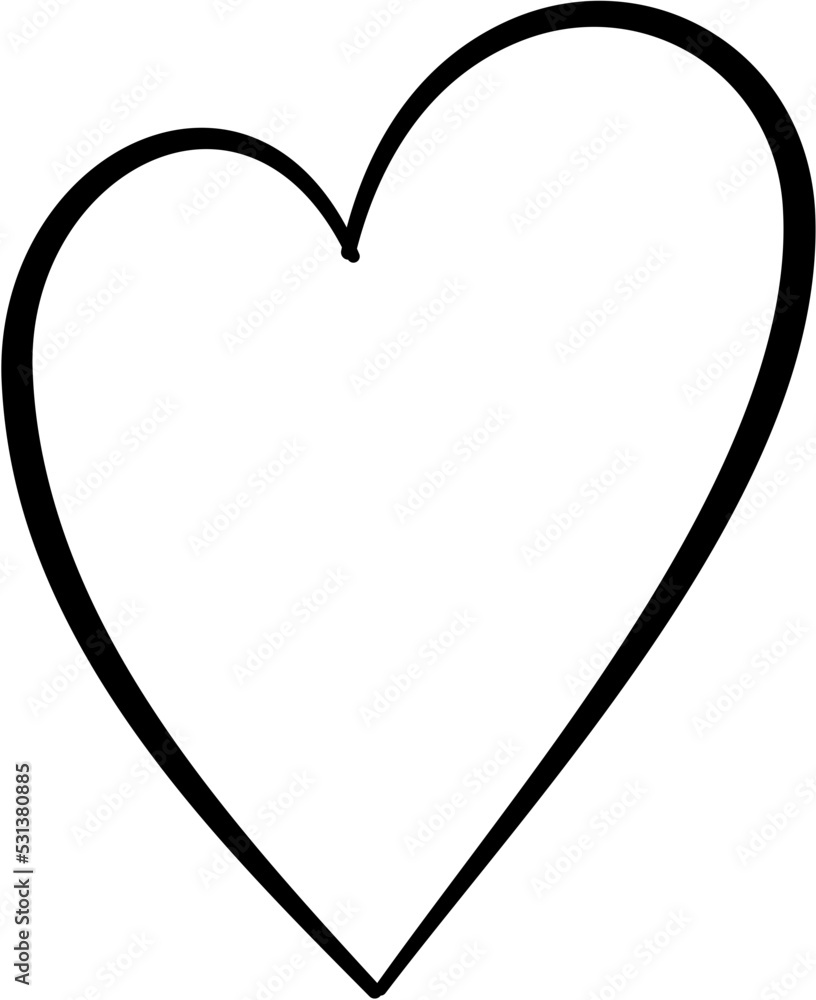 Doodle Abstract Heart Love Doodle Abstract Heart Love