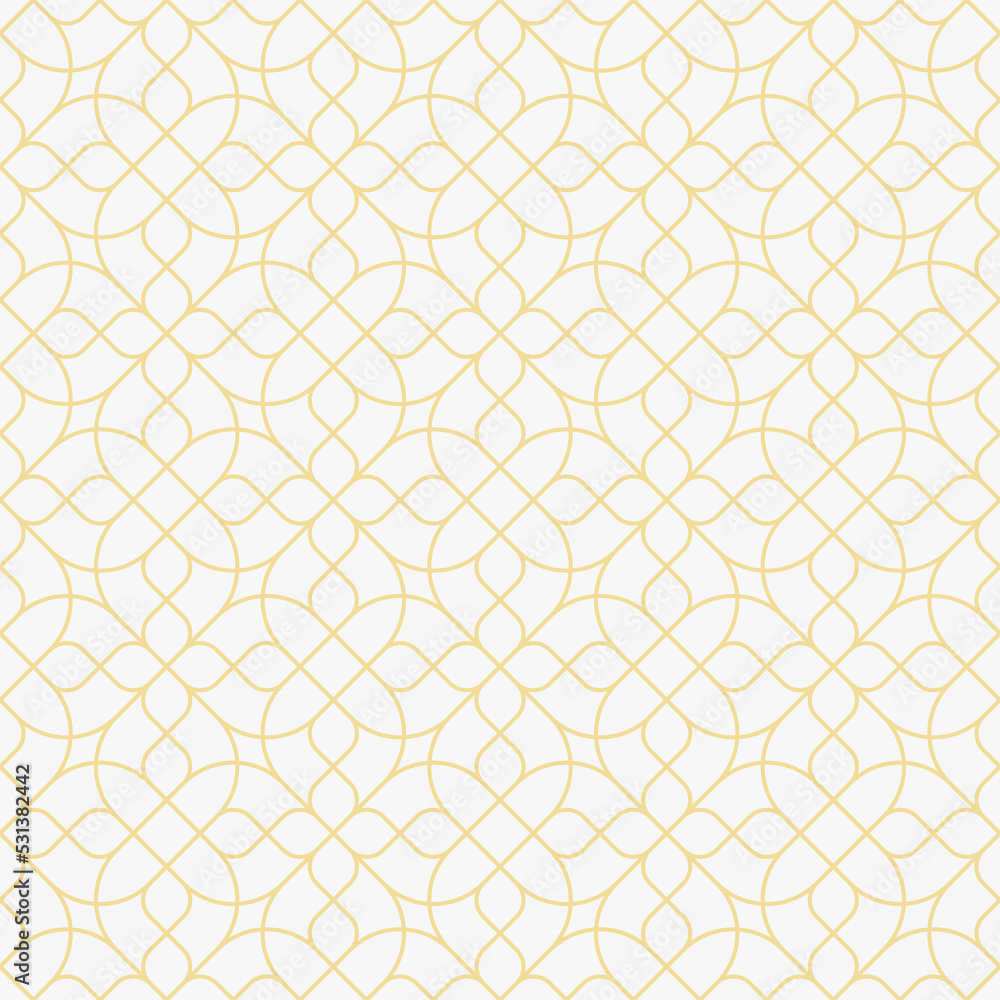 White and Gold Geometric Trellis Wallpaper  Graham and Brown Eternity