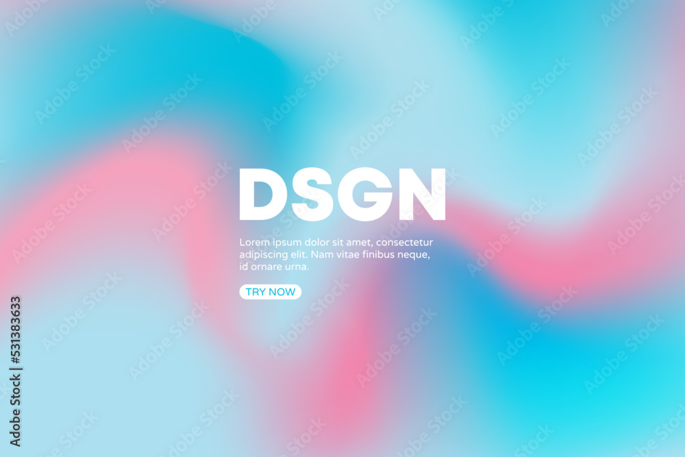 Soft pastel gradient blue and pink abstract background with wavy concept Soft pastel gradient blue and pink abstract background with wavy concept