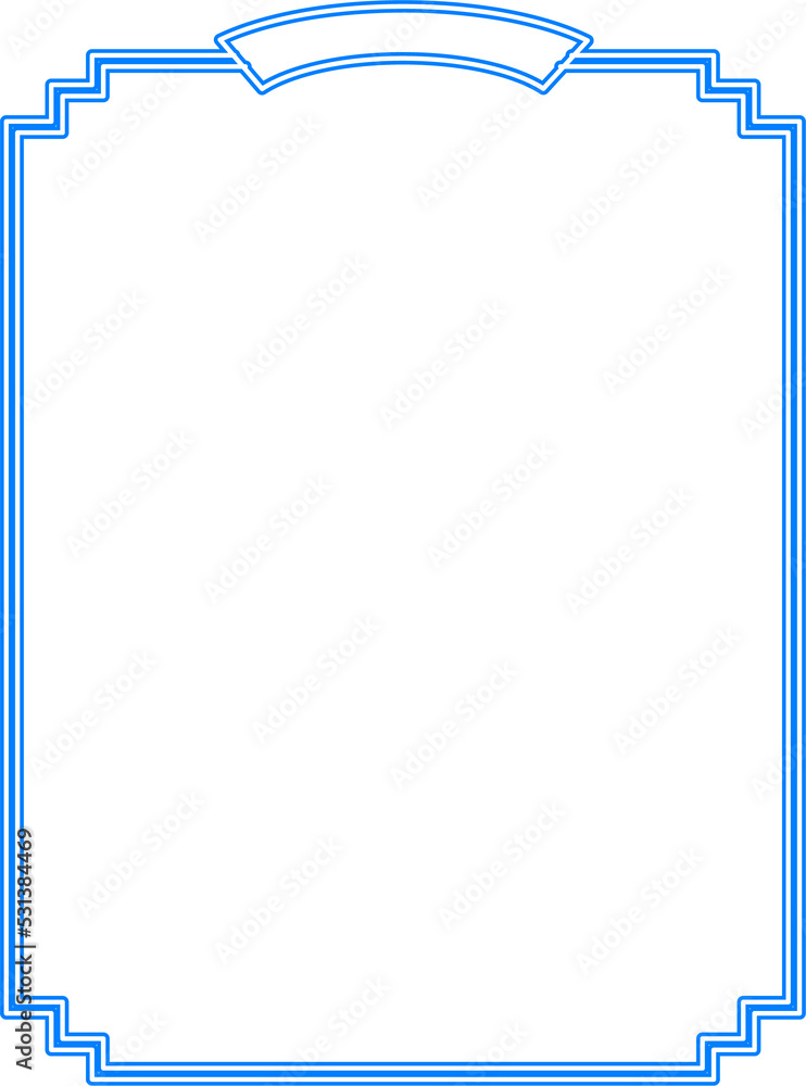 blue frame for text blue frame for text