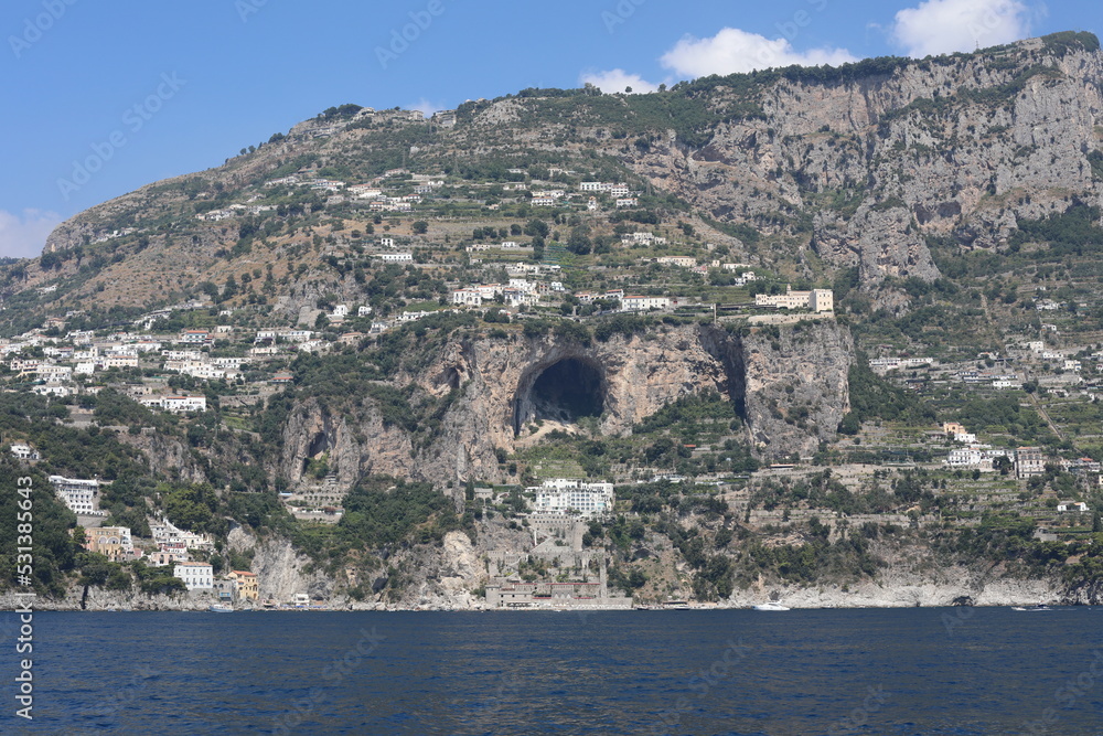 view of the sea from the fortress