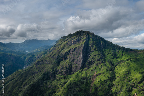 Little Adam's Peak, green colors,Ella , Sri Lanka