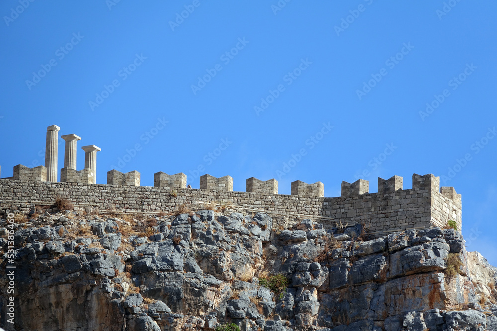 Akropolis von Lindos Akropolis von Lindos