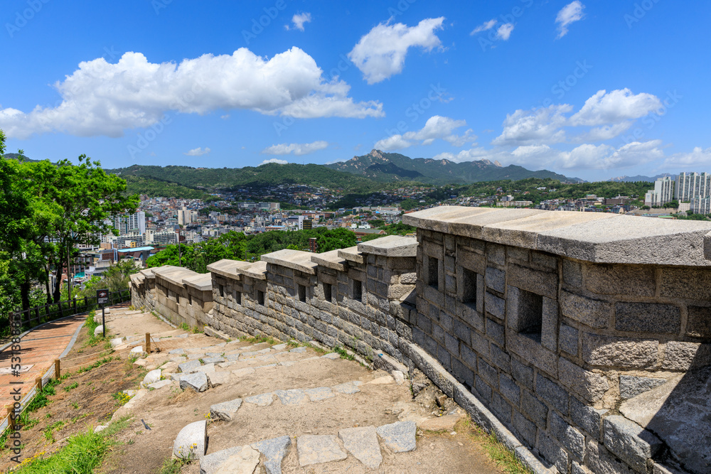 Fototapeta premium 서울 낙산고원,