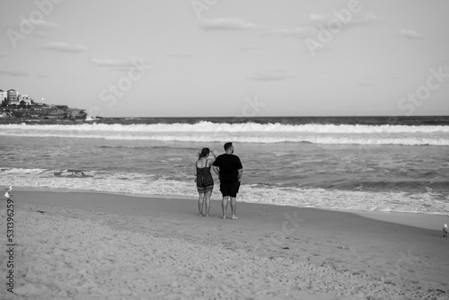 Wallpaper Mural walking on the beach Torontodigital.ca