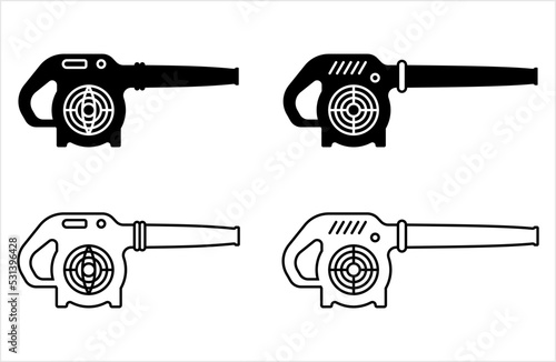 Leaf Blower Icon M_2209001