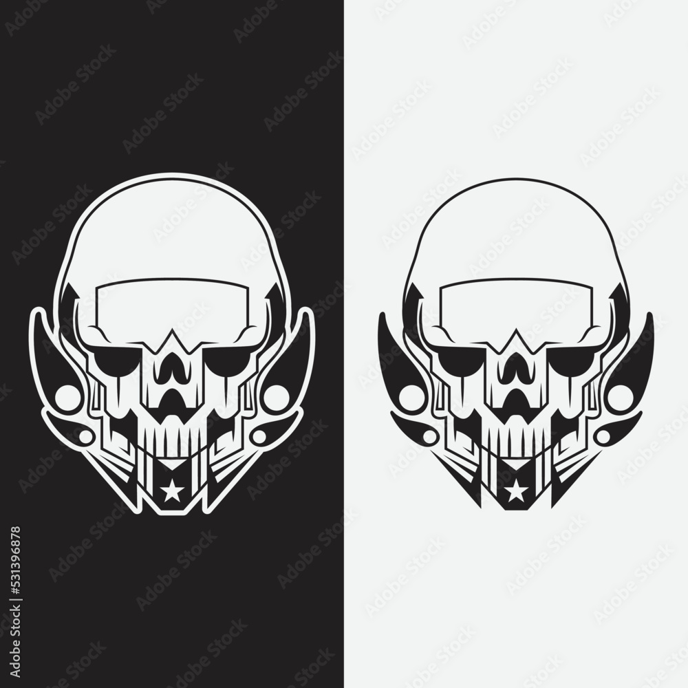 Mecha skull 11