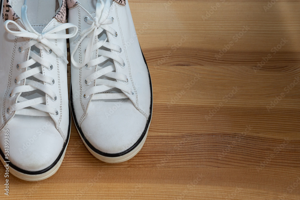 Sports shoes sneakers as an illustration of a healthy lifestyle. Morning exercises, physical culture, training. Sports shoes sneakers as an illustration of a healthy lifestyle. Morning exercises, physical culture, training.