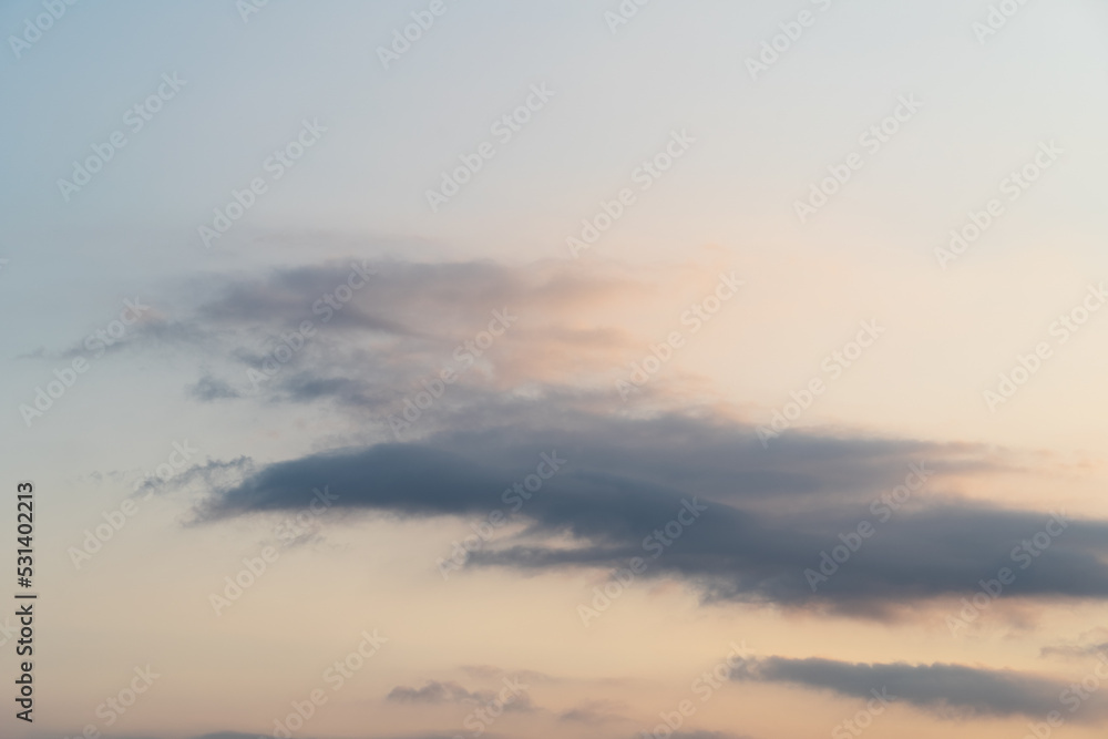 Obraz premium clouds and sun