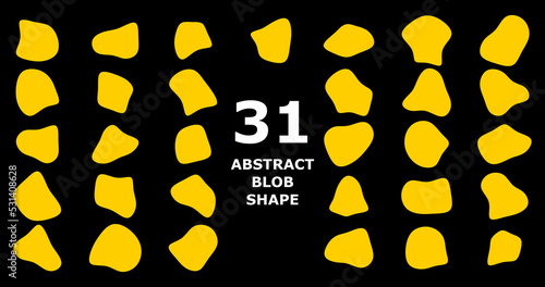31 abstract shapes such as liquid spills are often called 'blobs'