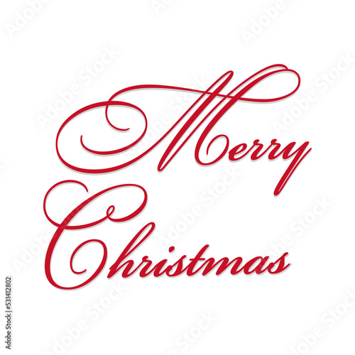 Obraz na płótnie Christmas. Calligraphic Lettering design Creative typography for Holiday Greeting Gift Poster. Vector w salonie