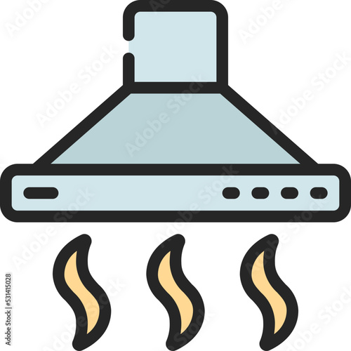 Cooker Hood Icon
