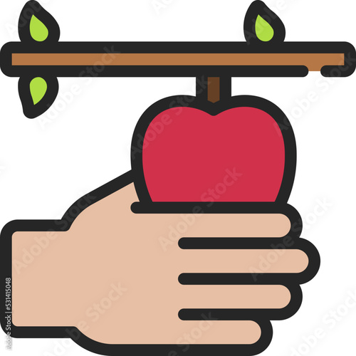 Pick Fruit Icon