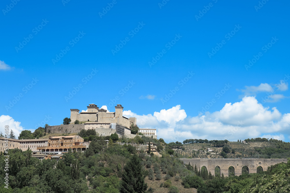 La Rocca Albornoziana e il Ponte delle Torri di Spoleto