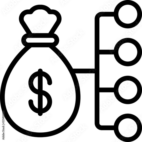 Cost Structure Icon