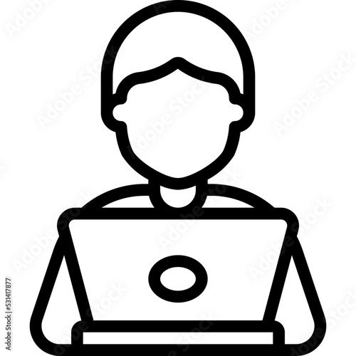 Self Employed Worker Icon