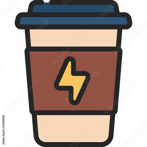 Coffee Cup Energy Icon