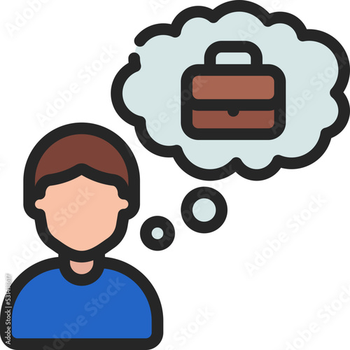 Business Thoughts Icon