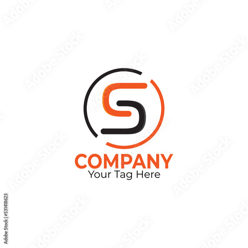 New creative business corporate S letter logo design vector