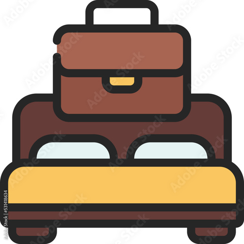 Bedtime Working Icon
