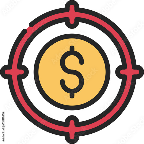 Money Focused Icon