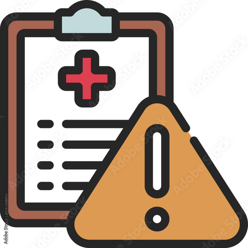 Health Assessment Risk Icon