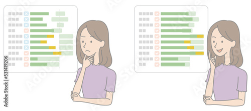 woman-looking-at-graph