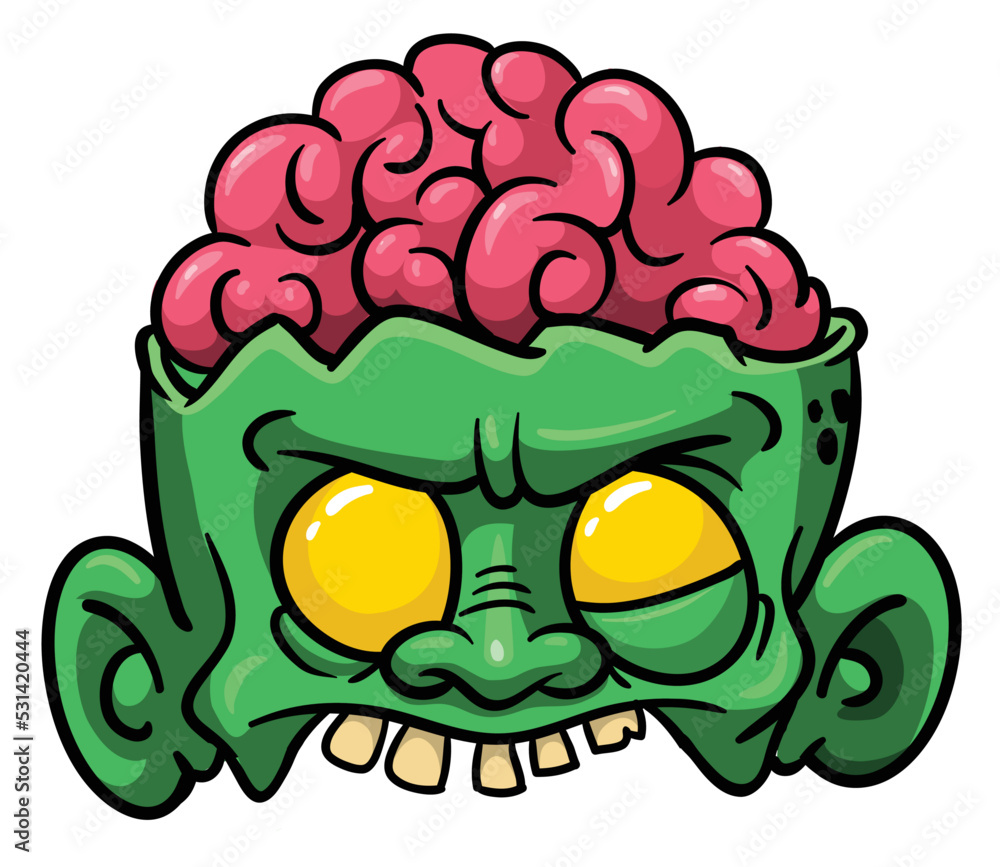 Scary Funny Vector Design Images, Funny Scary Face, Jpeg, Funny, Scary PNG  Image For Free Download