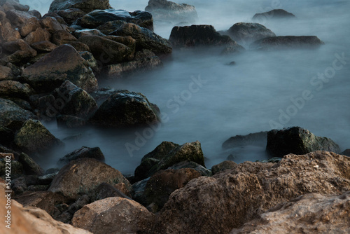 rocks on the beach