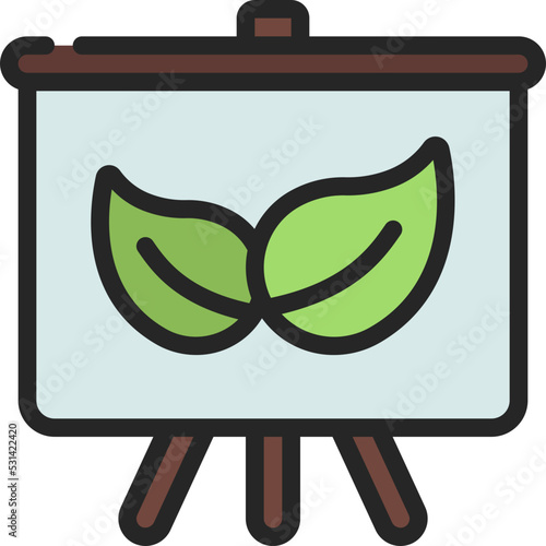 Sustainable Training Icon