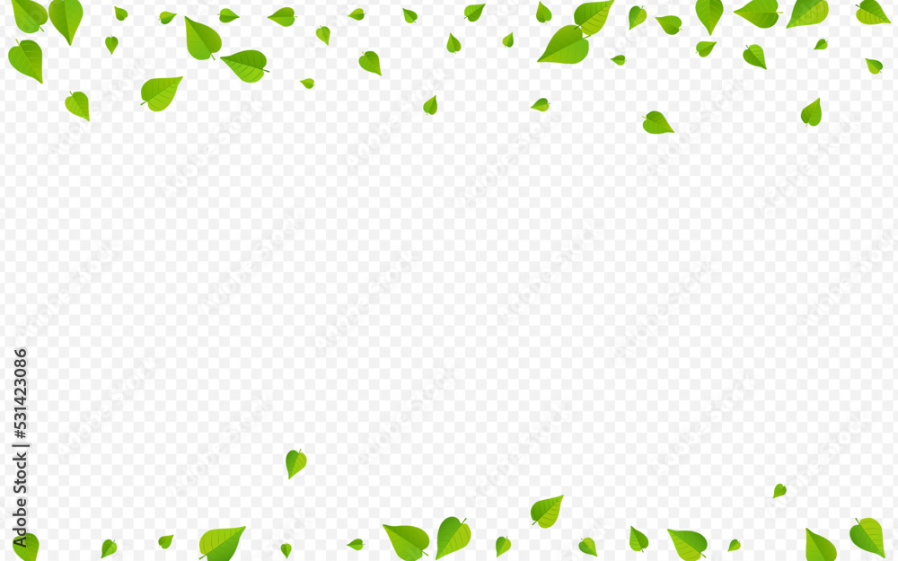 Green Leaf Flying Vector Transparent Background Green Leaf Flying Vector Transparent Background
