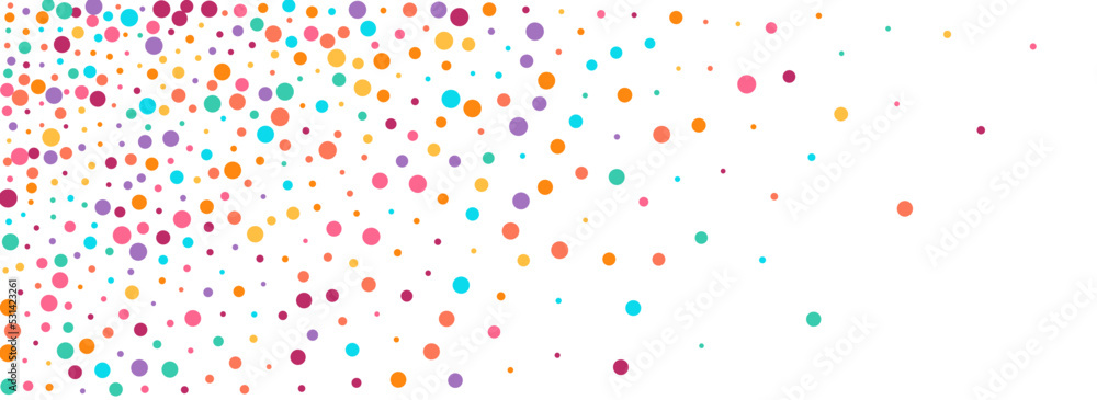 Bright Round Celebration Vector Panoramic White Bright Round Celebration Vector Panoramic White