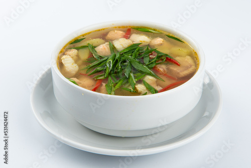 chicken soup with vegetables