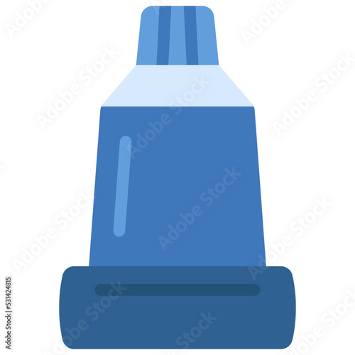 Rolled Up Toothpaste Icon