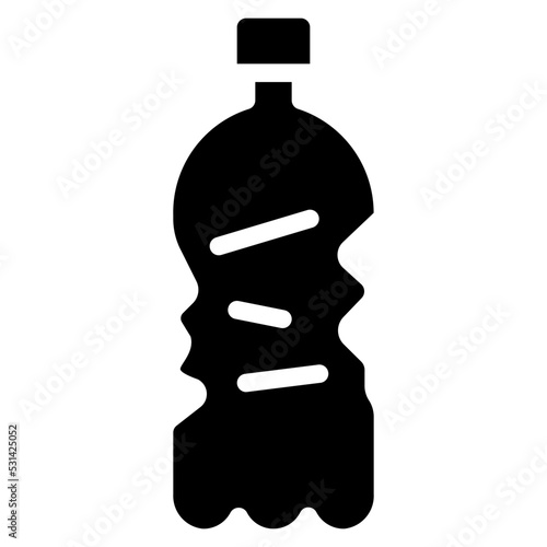 Crushed Bottle Icon