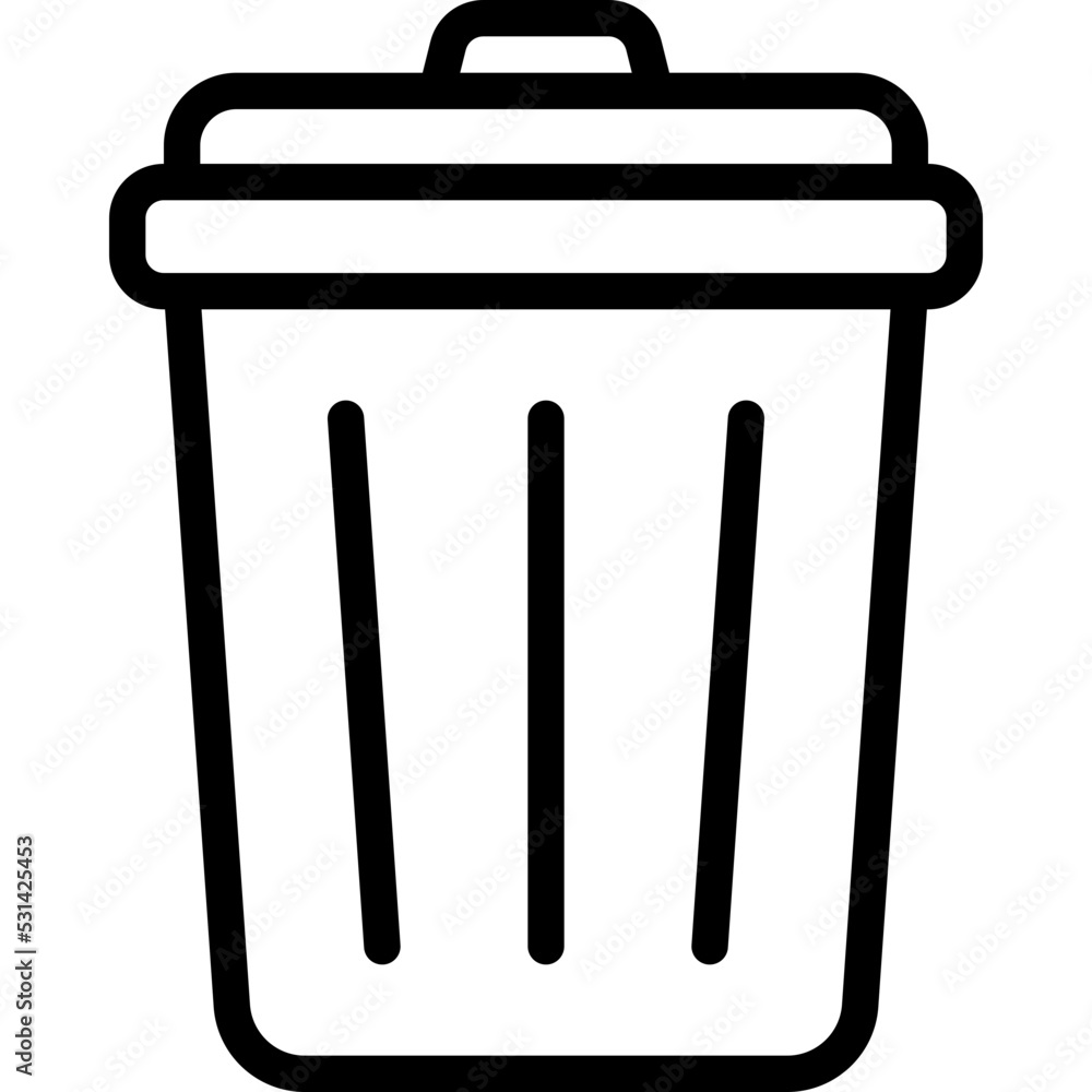 Waste Bin Icon
