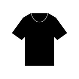 Shirt icon vector flat style